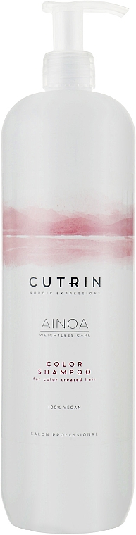 Шампунь для волос без сульфатов "Защита цвета" - Cutrin Ainoa Color Shampoo — фото N5