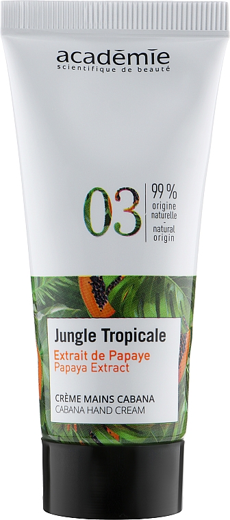 Крем для рук "Тропік" - Academie Jungle Tropicale Cabana Hand Cream — фото N1