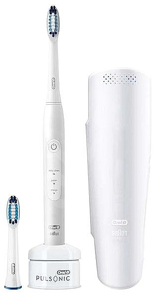 Электрическая зубная щетка - Oral-B Pulsonic Slim One 2200White Travel Edition — фото N5