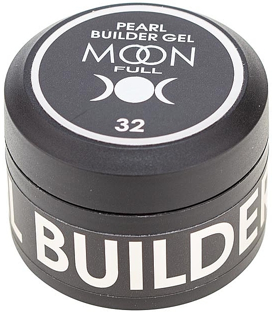 Моделювальний гель для нігтів - Moon Full Perl Builder Gel — фото N1