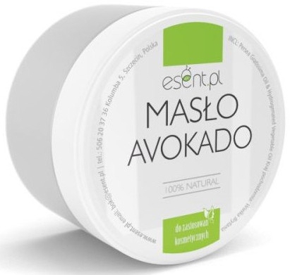 Натуральное масло авокадо 100% - Esent — фото N1