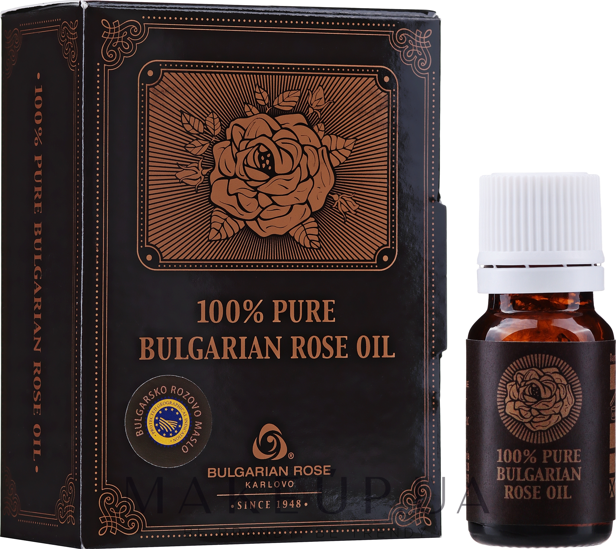 Натуральне мило троянди у картонній коробці - Bulgarian Rose Oil — фото 5g