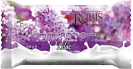 Парфумерія, косметика Мило "Бузок" - Rubis Care Lilac Creamy Soap With Extra Glycerine