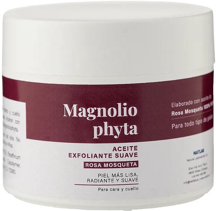 Отшелушивающее средство с маслом шиповника - Magnoliophyta Gentle Exfoliating Oil Rosehip — фото N1