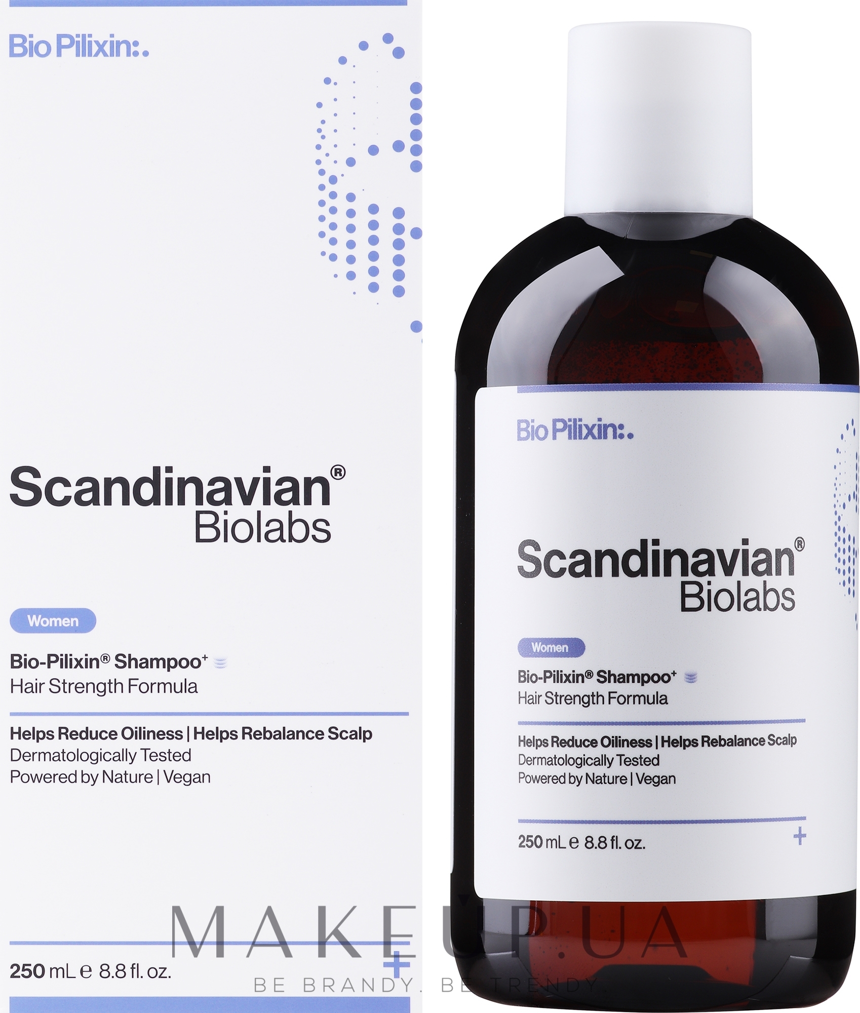Шампунь для укрепления волос у женщин - Scandinavian Biolabs Hair Strength Shampoo — фото 250ml