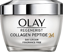 Парфумерія, косметика Денний крем для обличчя без ароматизаторів - Olay Regenerist Collagen Peptide 24h Day Cream