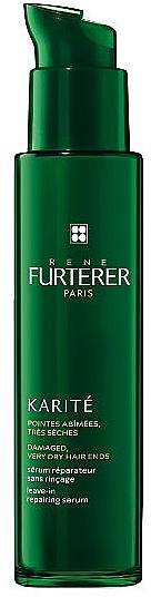 Незмивна сироватка для кінчиків волосся - Rene Furterer Karite No Rinse Repairing Serum — фото N1