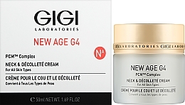 Крем для шеи и декольте укрепляющий - GiGi New Age G4 Neck & Decollete Cream — фото N2