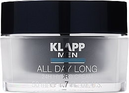 Гідрокрем для обличчя - Klapp Men All Day Long 24h Hydro Cream — фото N1