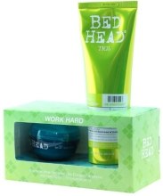 Духи, Парфюмерия, косметика Набор - Tigi Bed Head Work Hard (shm/250ml + paste/42g)