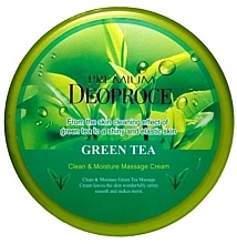 Крем массажный для тела - Deoproce Premium Deoproce Clean & Moisture Green Tea Massage Cream  — фото N1