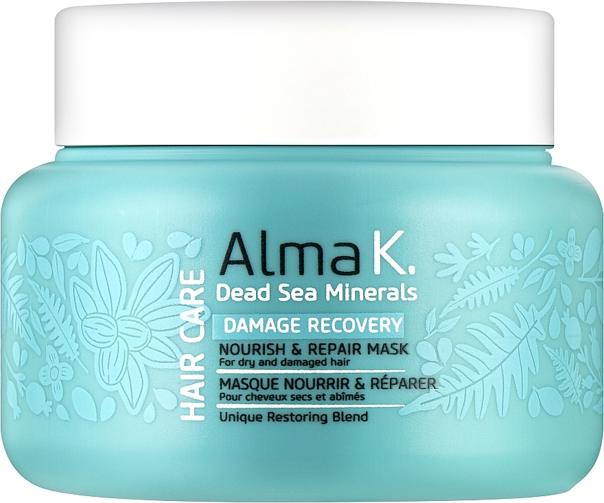 Маска для питания и восстановления волос - Alma K. Damage Recovery Nourish & Repair Mask — фото N10
