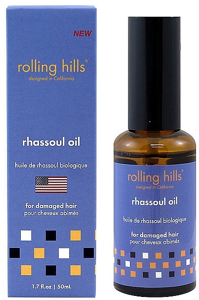Масло для волос - Rolling Hills Rhassoul Oil — фото N1