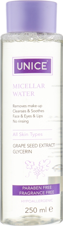 Міцелярна вода з екстрактом виноградних кісточок - Body&Soul Grape Seed Extract Micellar Water — фото N1