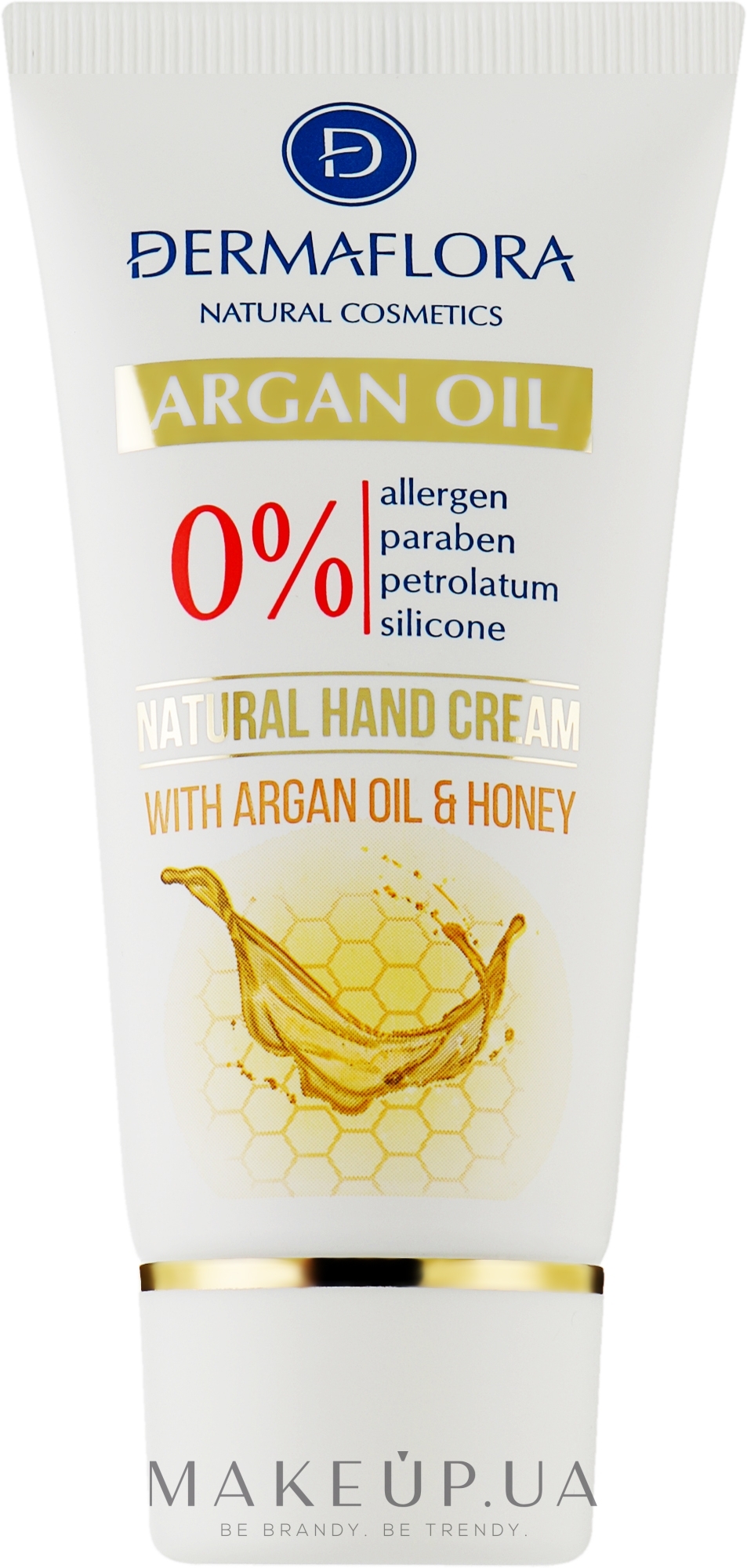 Крем для рук "Аргановое масло" - Dermaflora Natural Hend Cream Argan Oil — фото 50ml