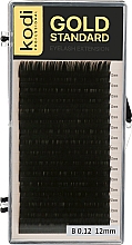Духи, Парфюмерия, косметика Накладные ресницы Gold Standart B 0.12 (16 рядов: 12 мм) - Kodi Professional