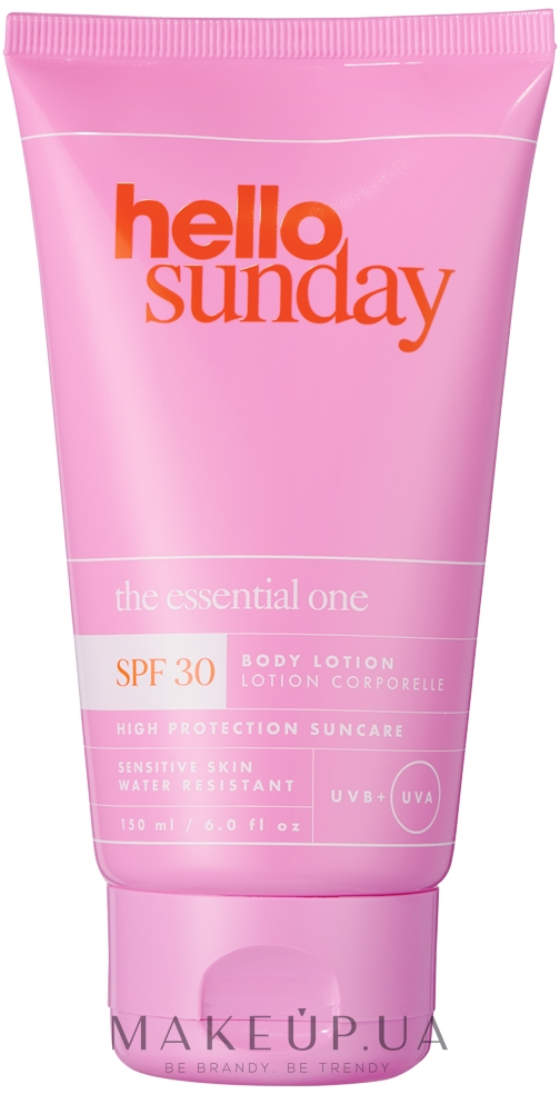 Солнцезащитный лосьон для тела - Hello Sunday The Essential One Body Lotion SPF 30 — фото 150ml
