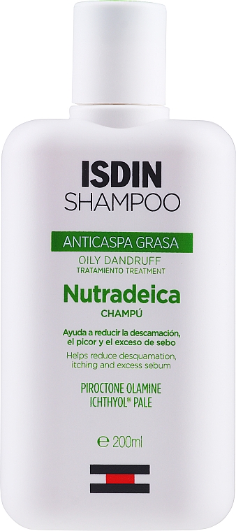Шампунь проти лупи - Isdin Nutradeica Oily Anti-Dandruff Shampoo — фото N1