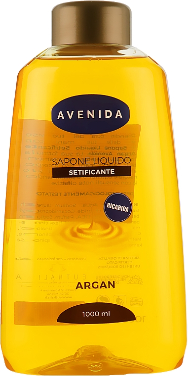 Жидкое мыло с экстрактом аргана - Avenida Liquid Soap — фото N3