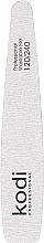 Духи, Парфюмерия, косметика Пилка для ногтей "Конусная" 120/240, серая/фиолетовая - Kodi Professional