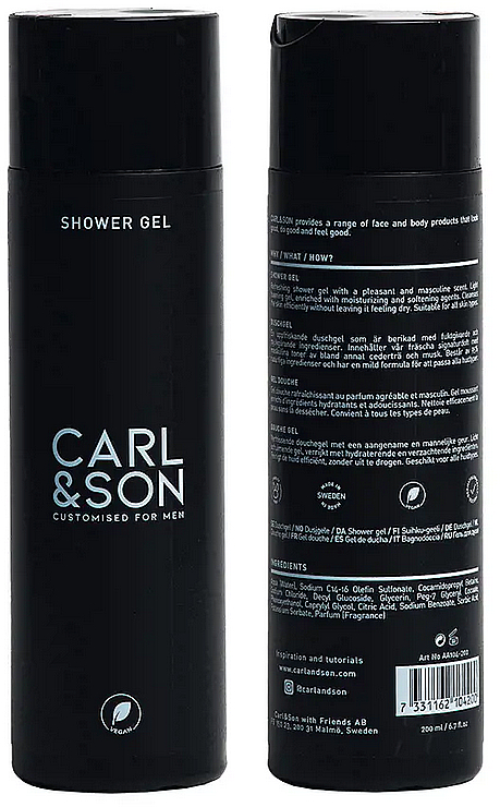 Гель для душу - Carl & Son Shower Gel — фото N2