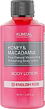 Лосьон для тела "Английская роза" - Kundal Honey & Macadamia Body Lotion English Rose — фото N1