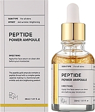 Сироватка для обличчя з пептидним комплексом - Beauty Of Majesty Peptide Power Ampoule — фото N2