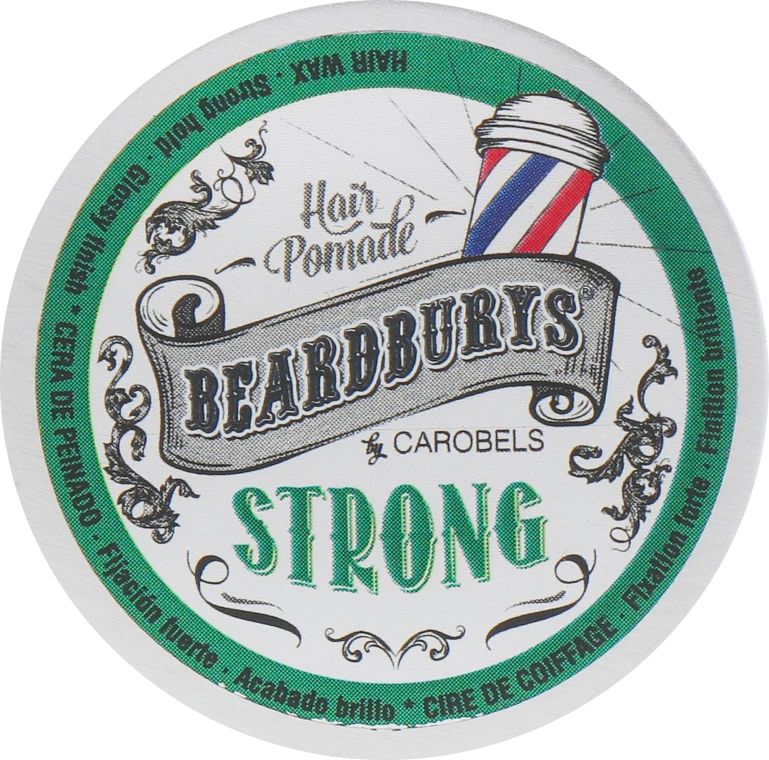 Помада для волосся сильної фіксації - Beardburys Strong Wax — фото N7