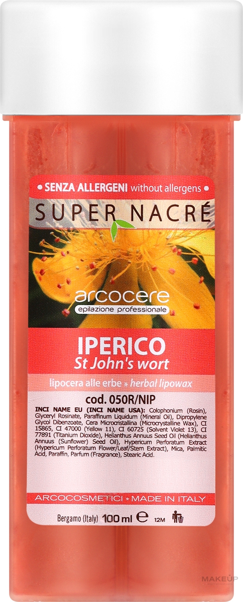 Віск у касеті "Звіробій" - Arcocere Super Nacre St. John's Wort — фото 100ml