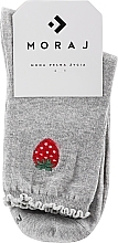 Парфумерія, косметика Шкарпетки жіночі високі, 1 пара, сірі - Moraj
