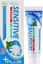 Зубная паста для чувствительных зубов - Fresh White Sensitive + Plus — фото N2