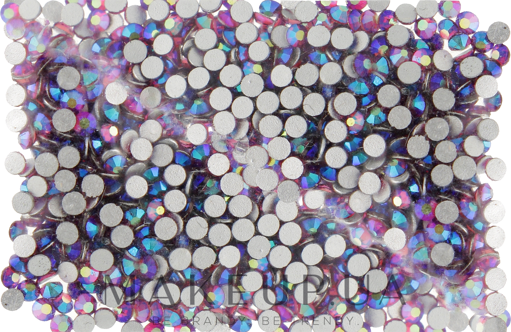 Декоративные кристаллы для ногтей «Fucsia AB», размер SS 04, 1000шт - Kodi Professional — фото 1000шт