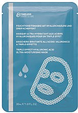 Духи, Парфюмерия, косметика Маска для лица гиалуроновая - Timeless Truth Triple Effect Hyaluronic Acid UltraHydrating Mask