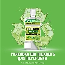 Ополаскиватель для полости рта c эфирными маслами "Naturals" - Listerine Naturals — фото N5