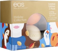 Парфумерія, косметика Набір бальзамів для губ - EOS Limited Edition 2-Pack Lip Balm Sphere Holiday Collection (2xbalm/7g)