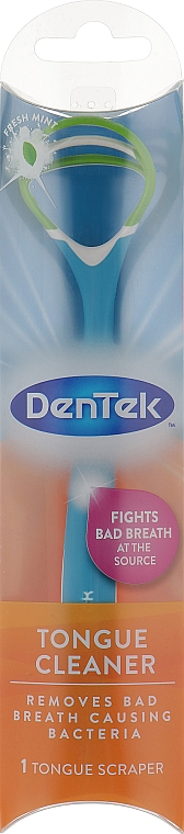 Очиститель языка "Комфортное очищение", синий - DenTek Comfort Clean — фото N1