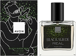 Avon Black Suede Real Limited Edition - Туалетна вода — фото N2