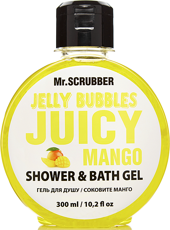 Гель для душу "Juicy Mango" - Mr.Scrubber Jelly Bubbles Shower & Bath Gel — фото N1