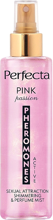 Парфюмированный мист для тела - Perfecta Pheromones Active Pink Passion Perfumed Body Mist — фото N1