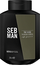 Шампунь для объема тонких волос - Sebastian Professional Seb Man The Boss Thickening Shampoo — фото N1