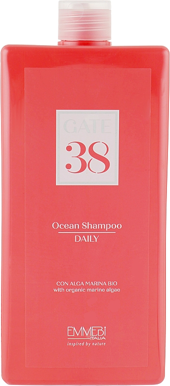 Шампунь для щоденного догляду за волоссям - Emmebi Italia Gate 38 Wash Ocean Shampoo Daily — фото N3