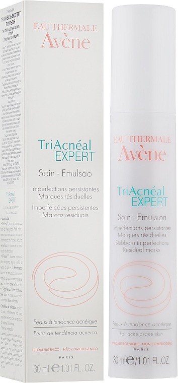 Регулювальна розгладжувальна емульсія для проблемної шкіри - Avene TriAcneal Expert Soin-Emulsion