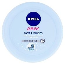Парфумерія, косметика Дитячий крем зволожуючий - NIVEA Baby Soft Cream