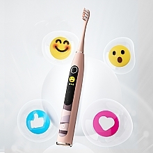 Электрическая зубная щетка Oclean X10 Pink - Oclean X10 Electric Toothbrush Pink — фото N18