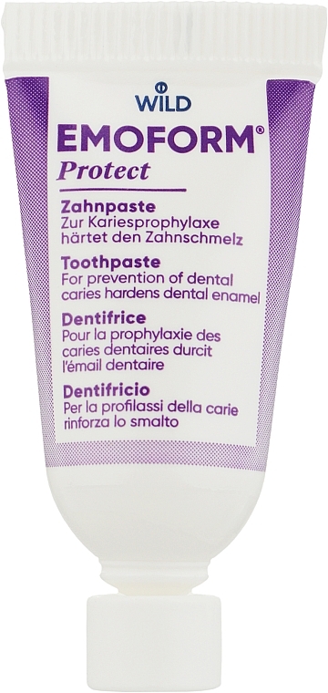 Зубная паста "Защита от кариеса" - Dr. Wild Emoform-F Protect (пробник) — фото N1