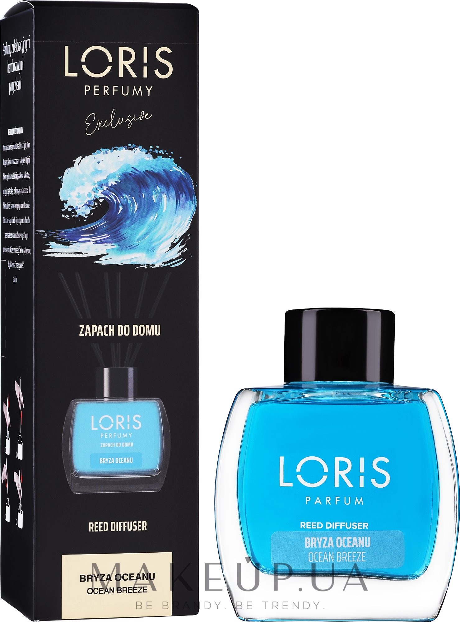 Аромадиффузор "Океанический бриз" - Loris Parfum Reed Diffuser — фото 120ml