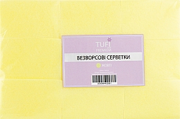 Духи, Парфюмерия, косметика Безворсовые салфетки 4х6см, 540 шт, желтые - Tufi Profi Premium