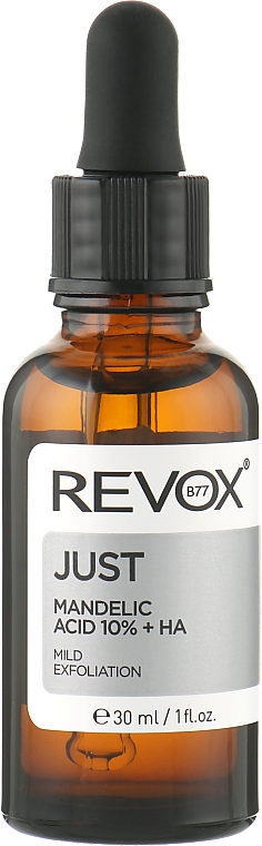 Пилинг для лица с миндальной кислотой 10% и гиалуроновой кислотой - Revox B77 Just Mandelic Acid 10% + НА Mild Exfoliation