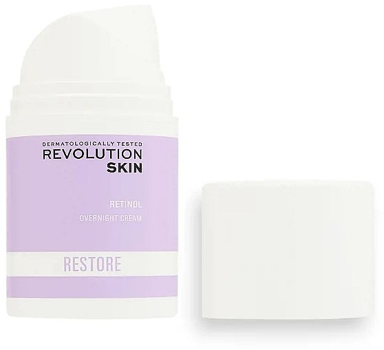 Нічний крем для обличчя з ретинолом - Revolution Skin Retinol Overnight Cream — фото N2