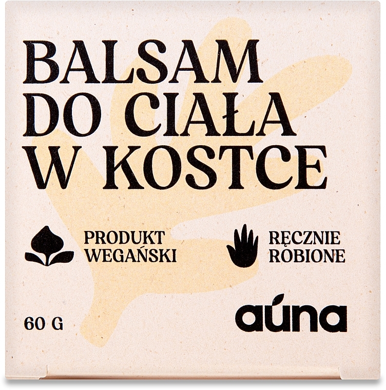 Твердий бальзам для тіла - Auna Solid Body Balm — фото N2